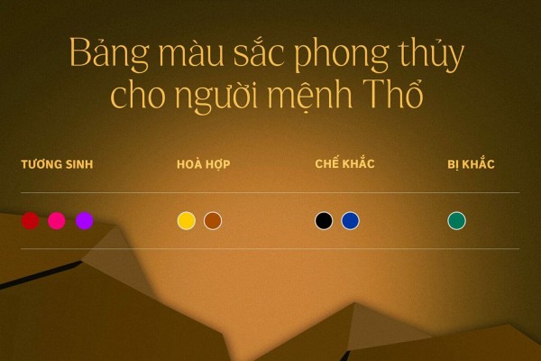 2007 Mệnh Thổ hợp màu gì? Khám phá những gam màu phù hợp