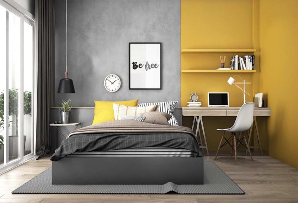 Màu sắc hợp phong thủy phòng ngủ mệnh Kim 